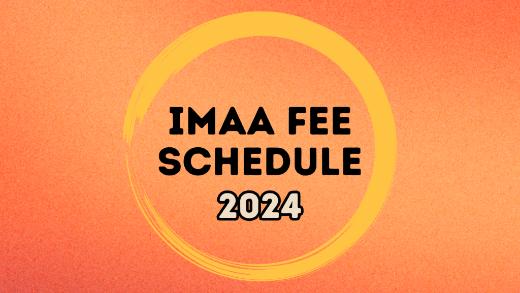 IMAA Fee Schedule for Calendar Year 2024 IMAA AAMI