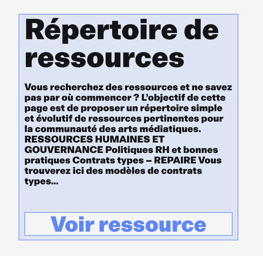 Repertoire