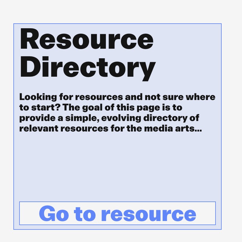 resource